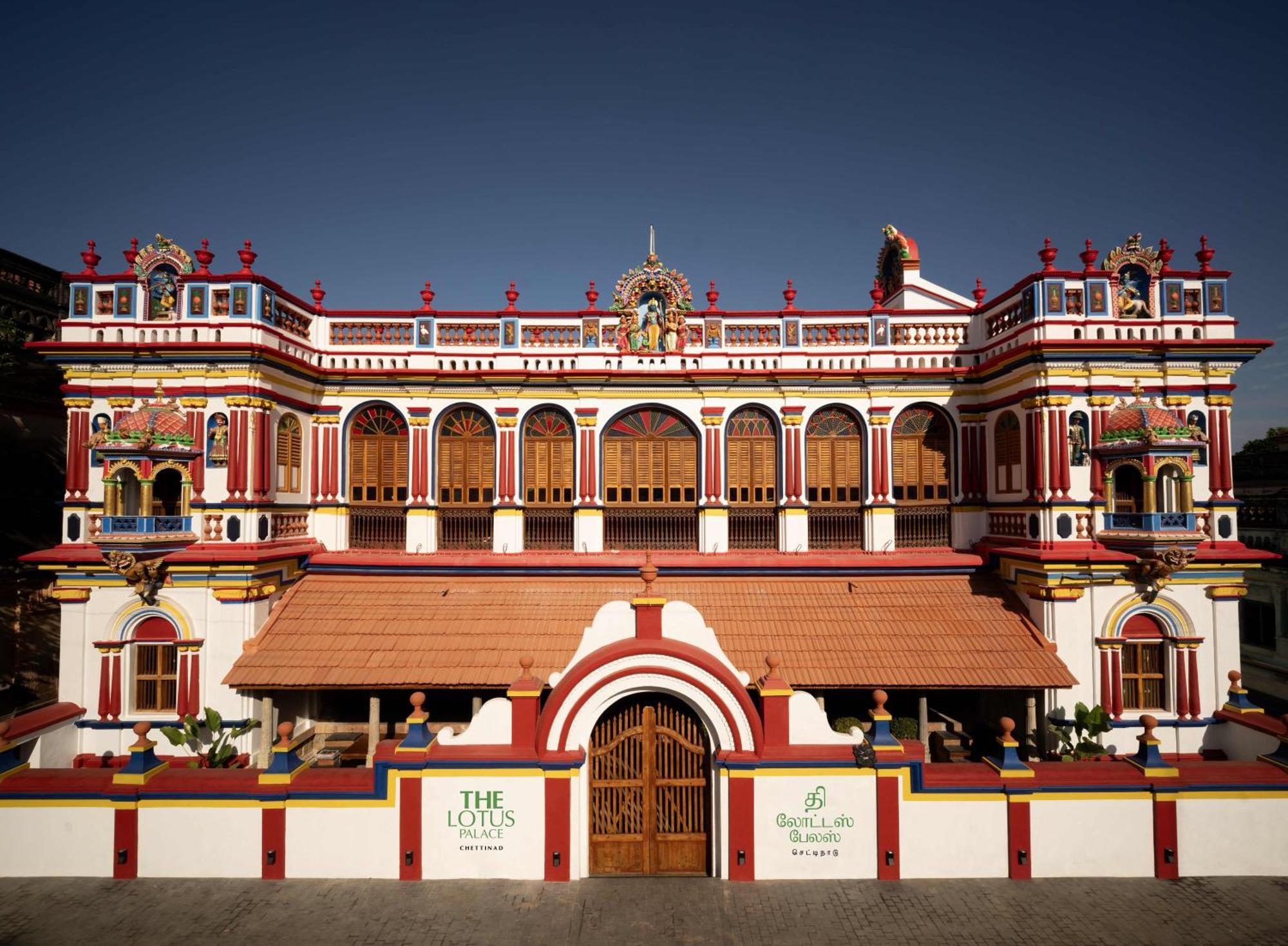 The Lotus Palace Chettinad Karaikkudi Exteriér fotografie