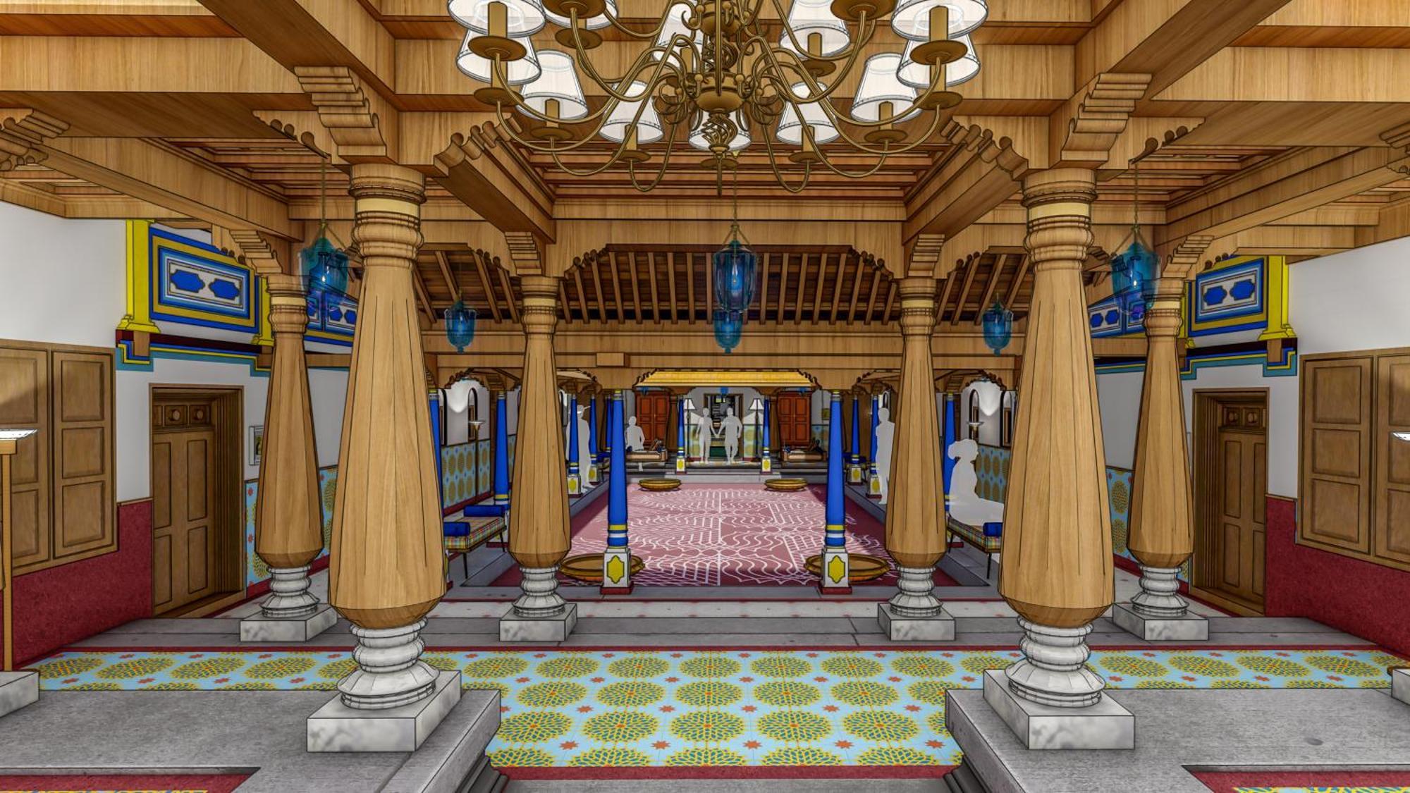 The Lotus Palace Chettinad Karaikkudi Exteriér fotografie